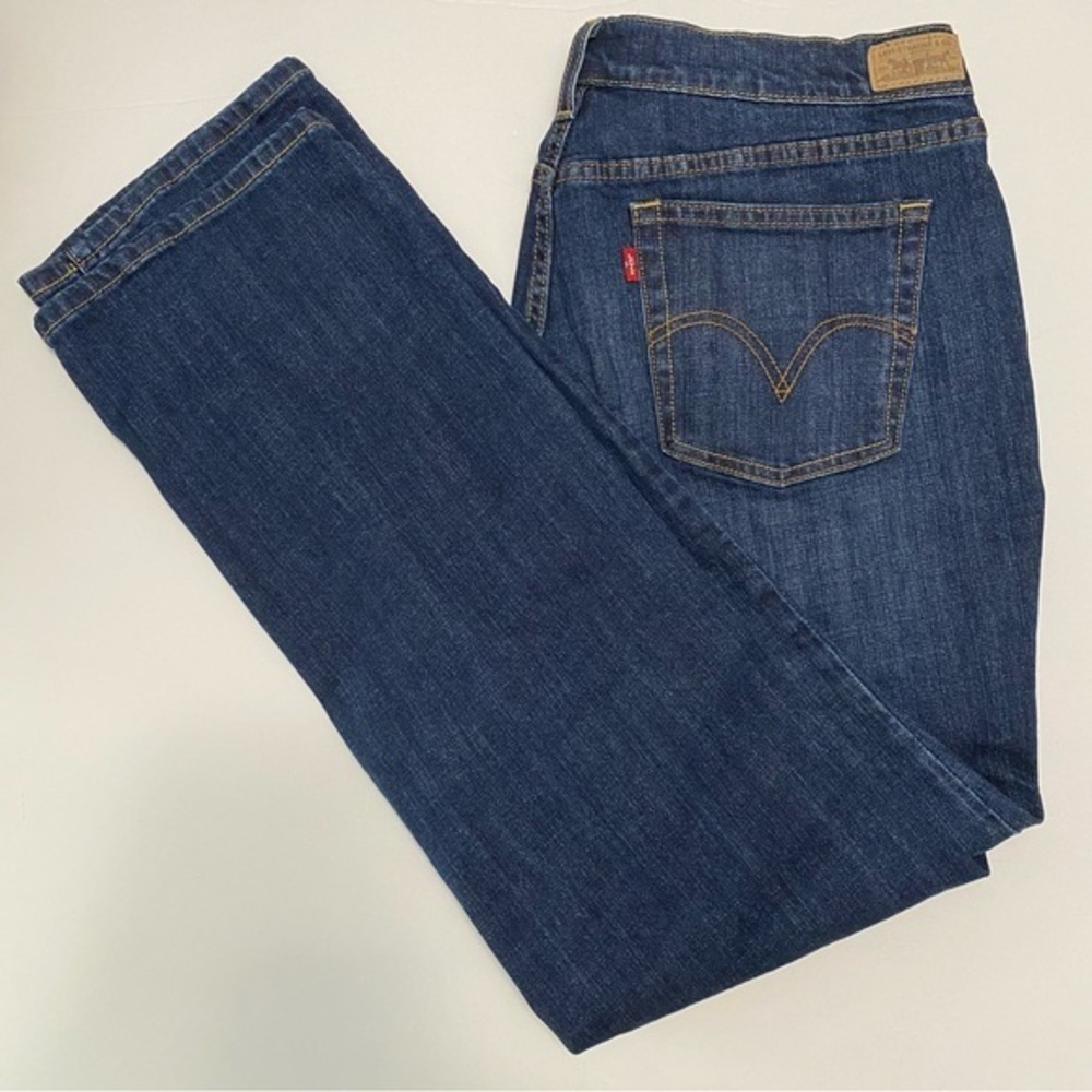 Levi’s Women’s 505 Straight Leg Denim Blue Jeans 16 36x30 Casual‎ Workwear